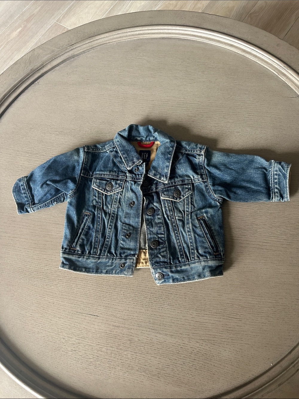 GAP Kids Blue Denim Trucker Jacket